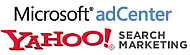 Yahoo Search Marketing and Microsoft Ad Center Logos