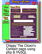 Link to Chippy The Clown's Contact Form
