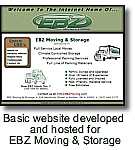 Link to basic website developed for EBZ Moving & Storage