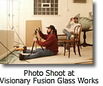 Photo Shoot at Visionary Fusion Glass Works